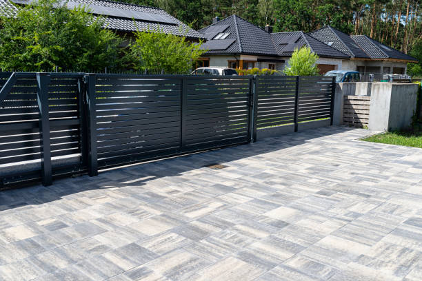 Residential Paver Driveway in West Bishop, CA
